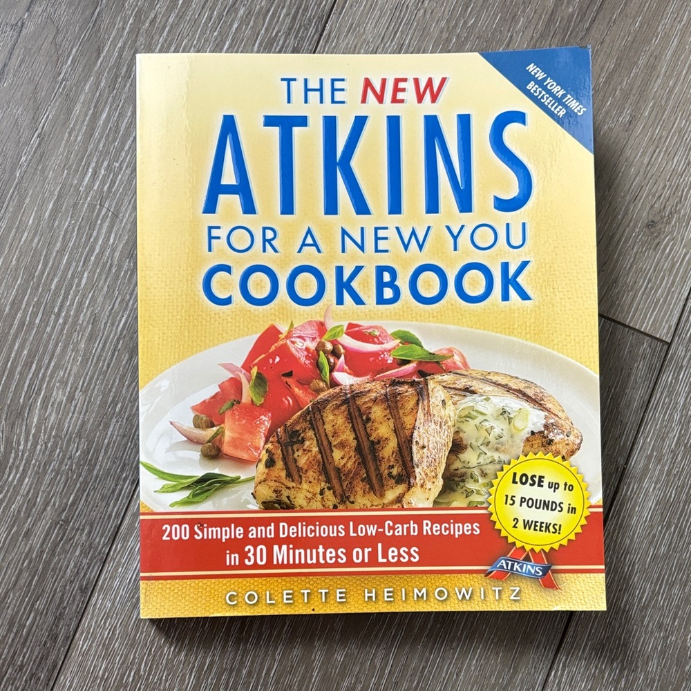 Atkins Low-Carb Cookbook - New Edition